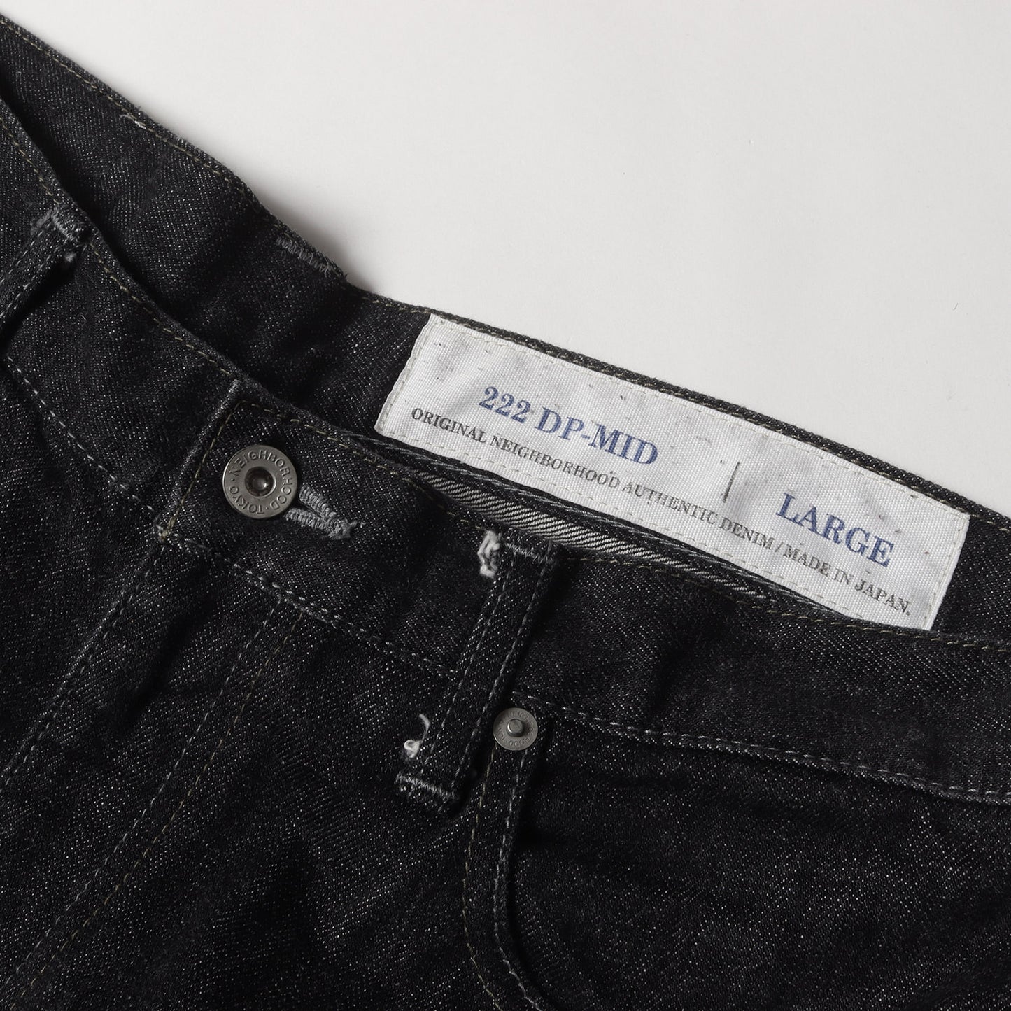 22AW ディープミディアム リジッド デニムパンツ (RIGID DENIM DP MID PT. CO)