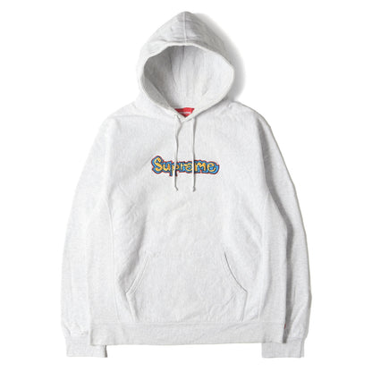 18SS ゴンズロゴ刺繍 プルオーバー スウェットパーカー (Gonz Logo Hooded Sweatshirt)