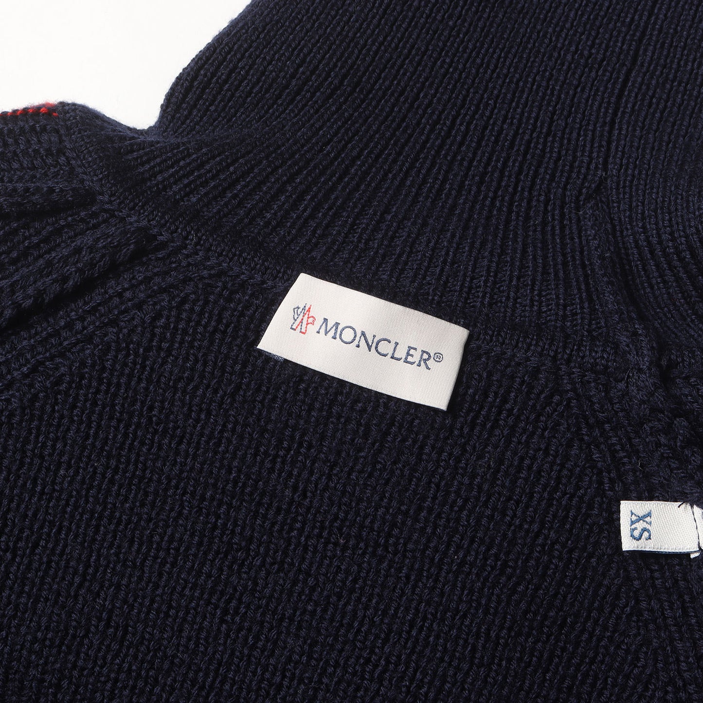 アームロゴ タートルネック ラグラン ウール ニット (MAGLIONE)