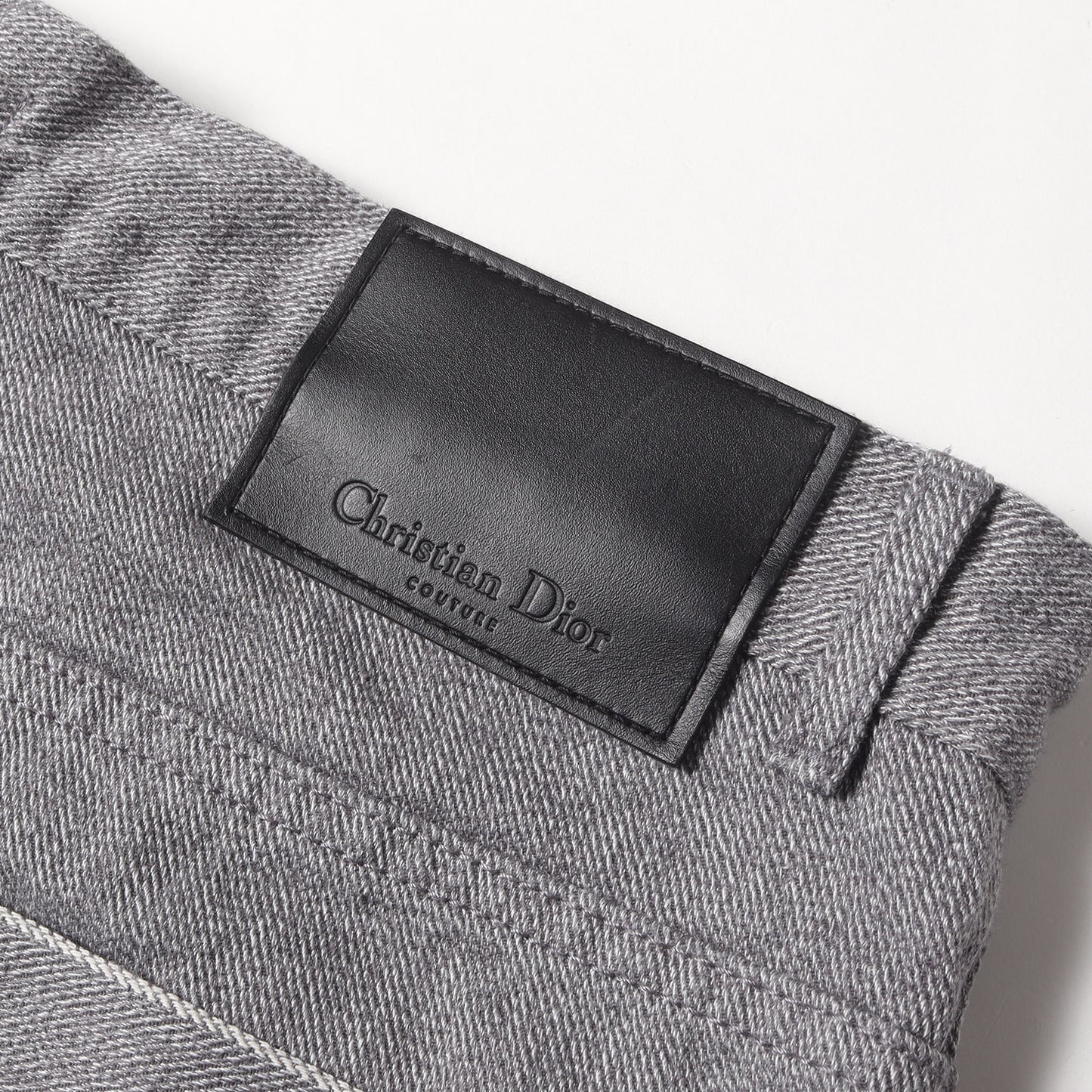 スターエンブレム刺繍 スリム カラー デニム パンツ SLIM 17 REGULAR