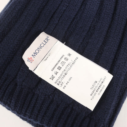 ロゴパッチ付き ウールニット ビーニー (BERRETTO)