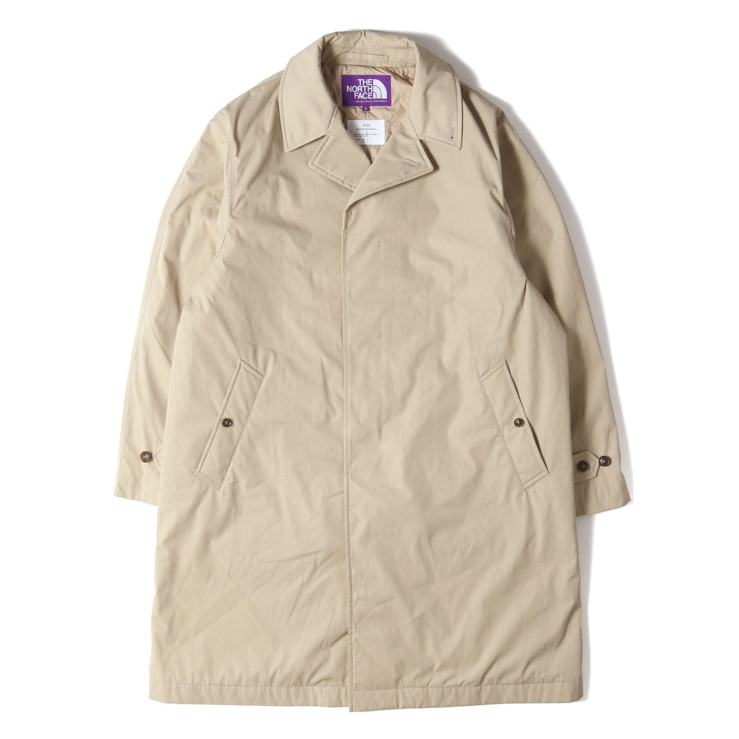 65/35クロス プリマロフト キルティング ステンカラー コート (SOUTIEN COLLAR COAT)