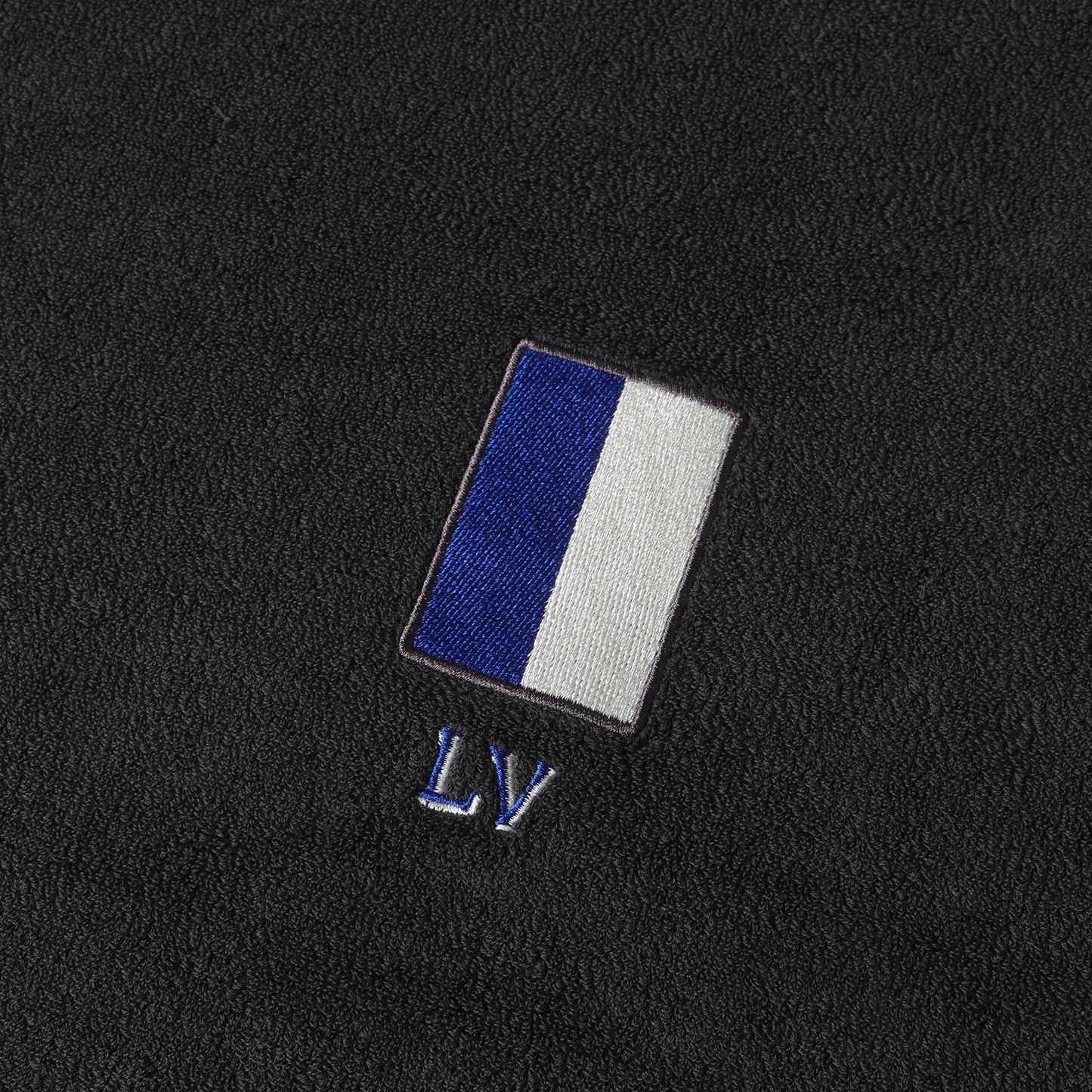 LVロゴ刺繍 ショートパイル クルーネック スウェット (RM161M JVT H9Y25W)