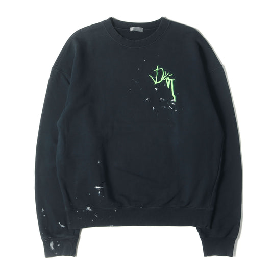 22AW ×Travis Scott カクタスジャック ロゴ刺繍 オーバーサイズ スウェット (Oversized Cactus Jack Dior Sweatshirt)