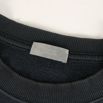 22AW ×Travis Scott カクタスジャック ロゴ刺繍 オーバーサイズ スウェット (Oversized Cactus Jack Dior Sweatshirt)