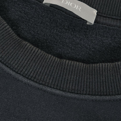 22AW ×Travis Scott カクタスジャック ロゴ刺繍 オーバーサイズ スウェット (Oversized Cactus Jack Dior Sweatshirt)