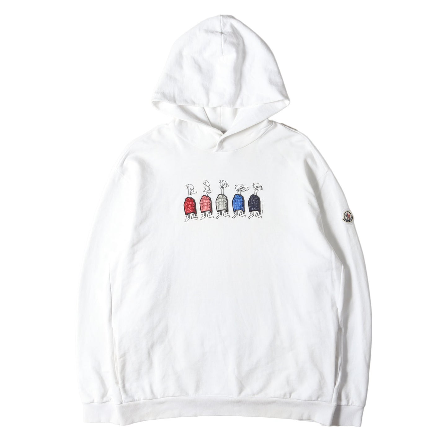 コミックダック ナイロンパッチ スウェットパーカー (HOODIE)