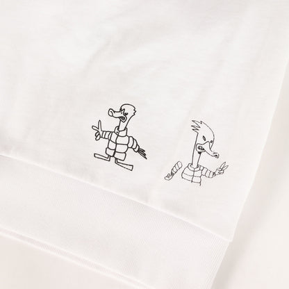 コミックダック ナイロンパッチ スウェットパーカー (HOODIE)