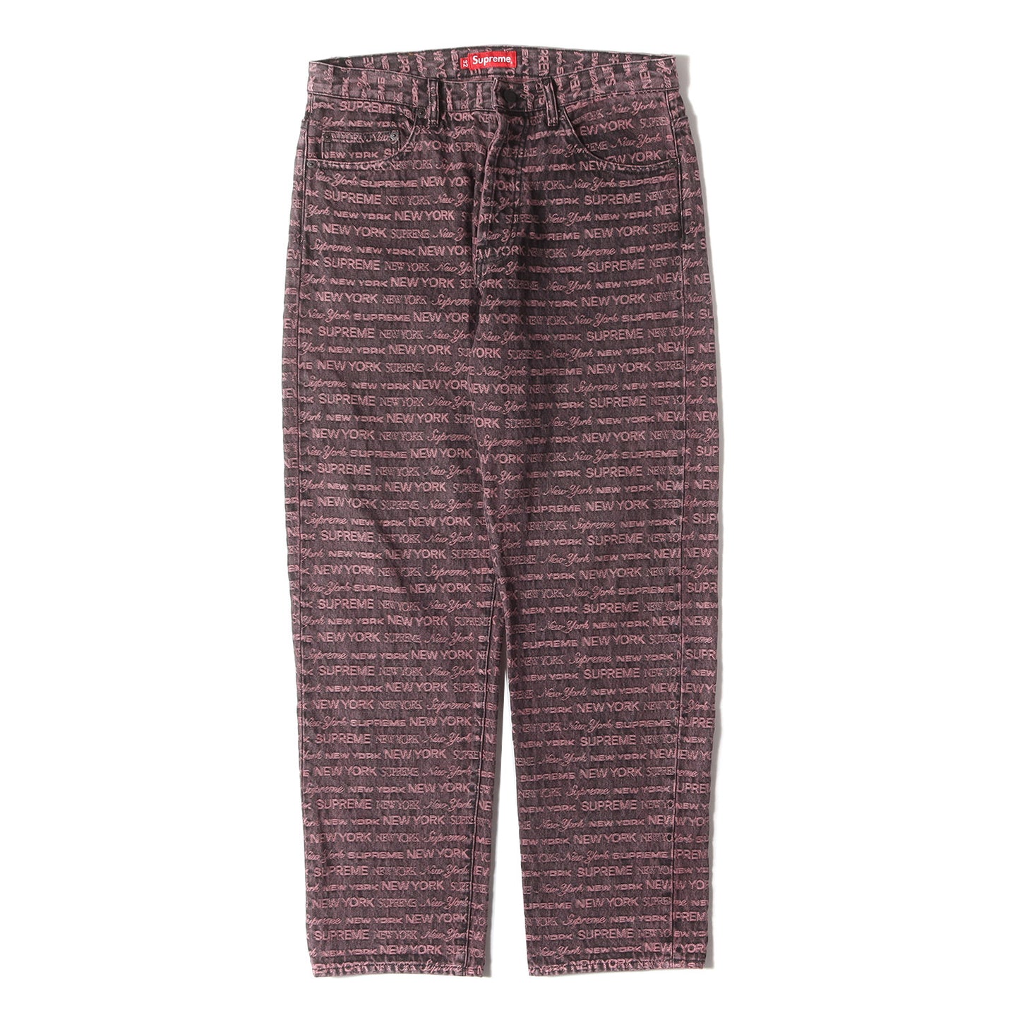 22AW 総柄 ジャカード デニムパンツ (Multi Type Jacquard Regular Jean)