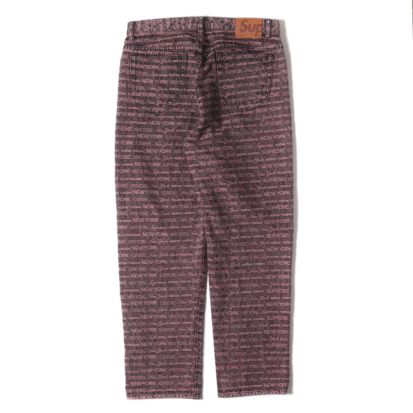 22AW 総柄 ジャカード デニムパンツ (Multi Type Jacquard Regular Jean)