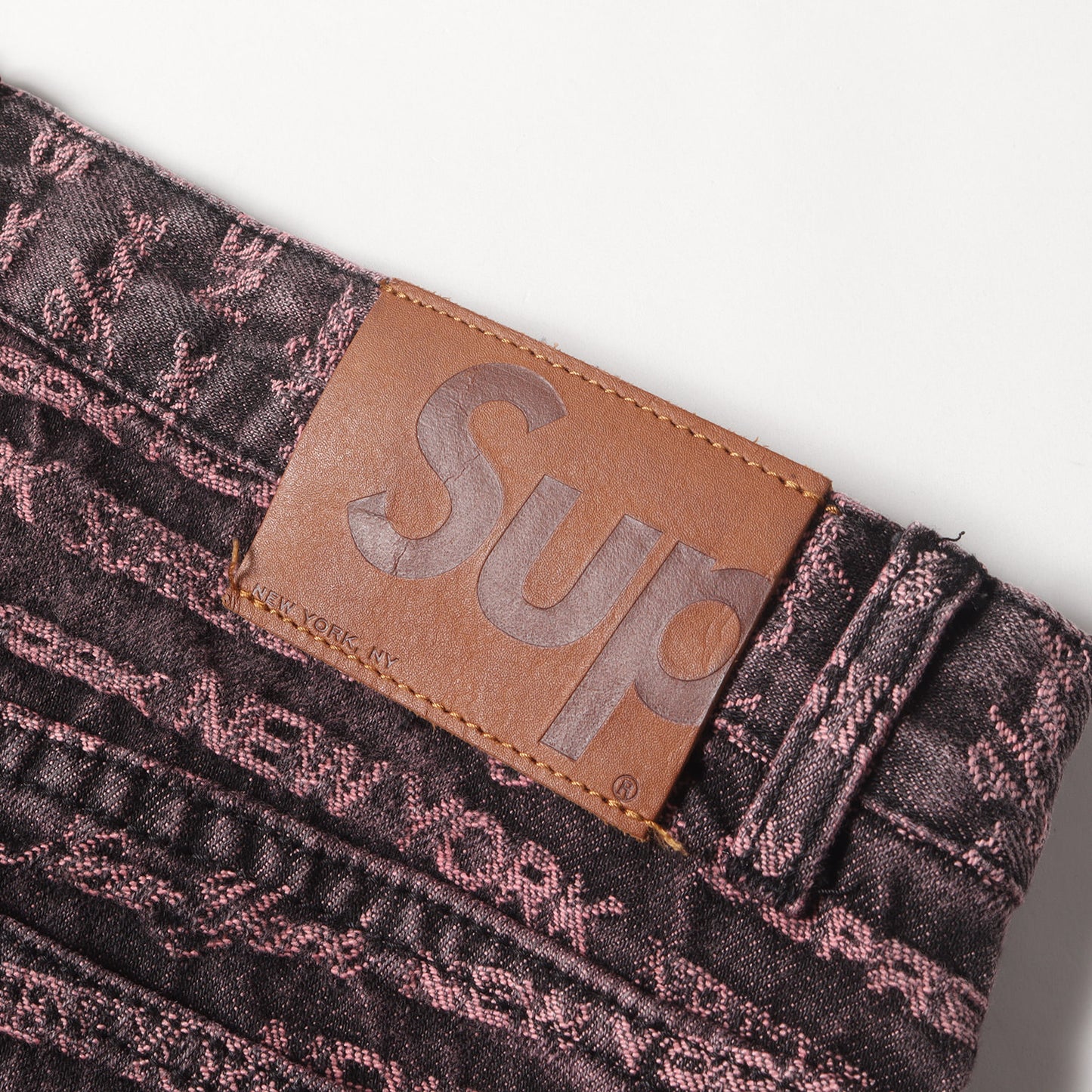 22AW 総柄 ジャカード デニムパンツ (Multi Type Jacquard Regular Jean)