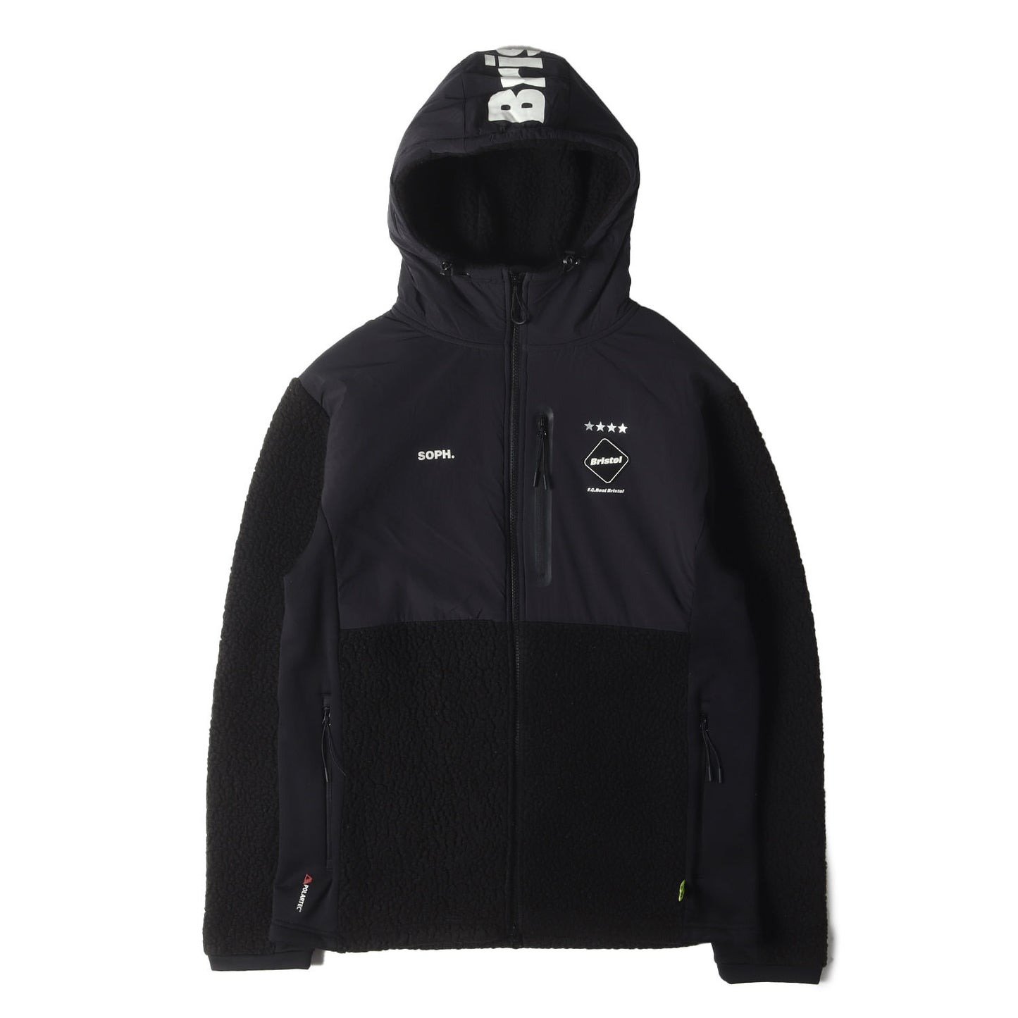 ボアフリース フーデッド フルジップ ブルゾン (POLARTEC FLEECE HYBRID BLOUSON)