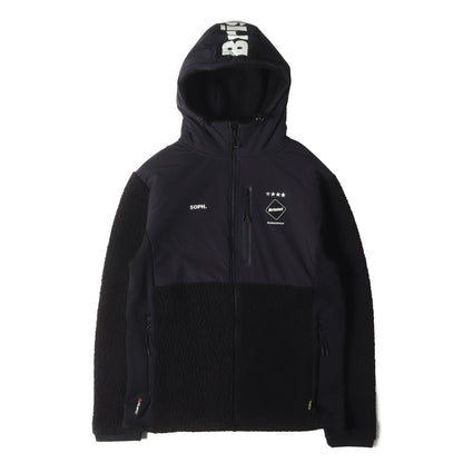 ボアフリース フーデッド フルジップ ブルゾン (POLARTEC FLEECE HYBRID BLOUSON)