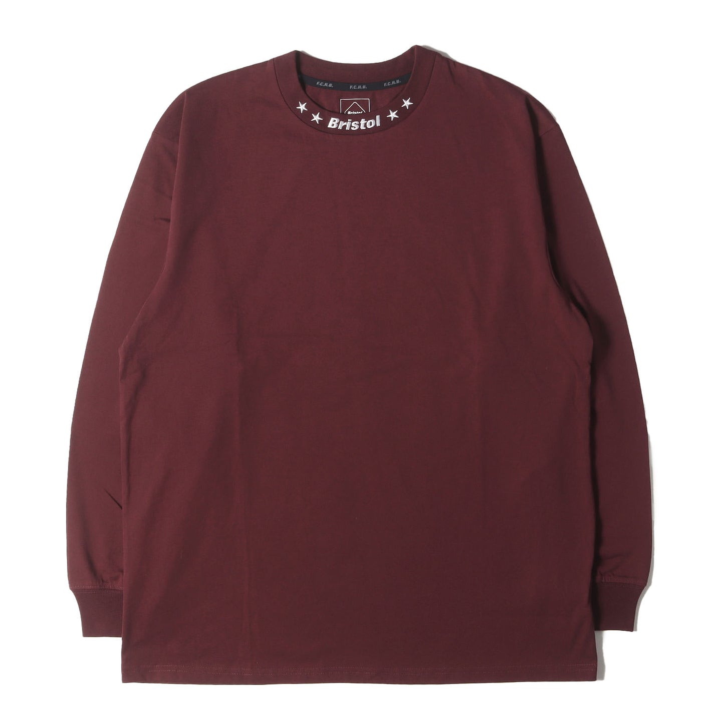 スターマーク リブ刺繍 ロングスリーブ Tシャツ (L/S RIBBED EMBROIDERED)