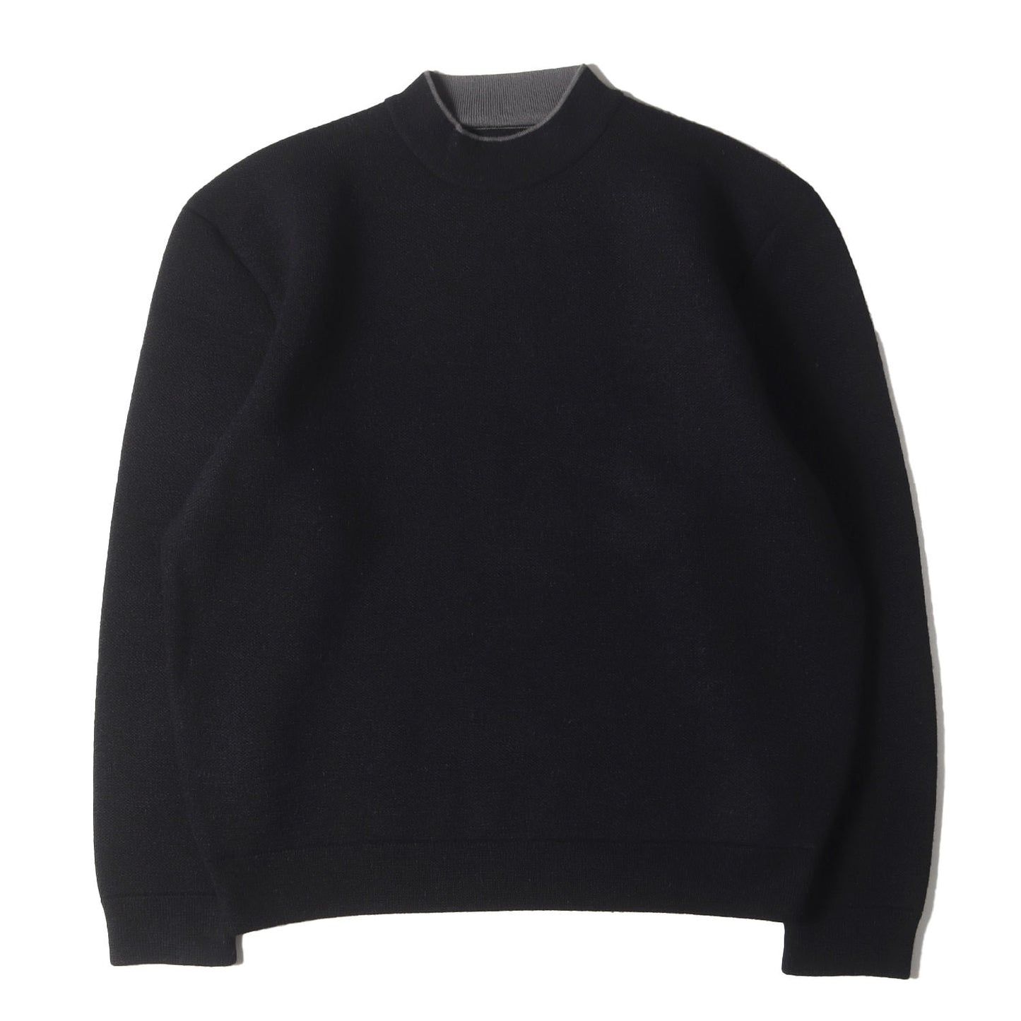 ×THE INOUE BROTHERS モックネック アルパカ ニット (THE INOUE BROTHERS... MOCK NECK KNIT)