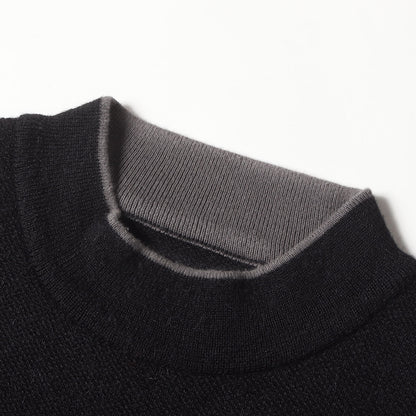 ×THE INOUE BROTHERS モックネック アルパカ ニット (THE INOUE BROTHERS... MOCK NECK KNIT)
