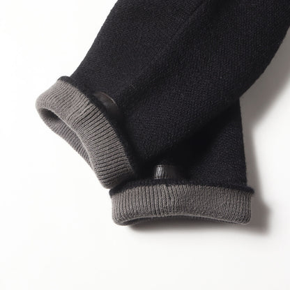 ×THE INOUE BROTHERS モックネック アルパカ ニット (THE INOUE BROTHERS... MOCK NECK KNIT)