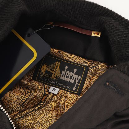 [著名人着用] ゴールドペイズリー ポリコットン ダービー ジャケット (DERBY JACKET 300 Classic Black / Gold)