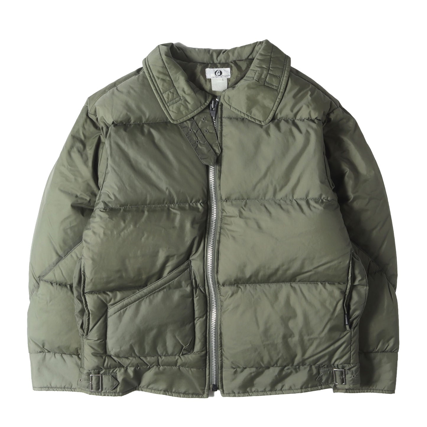 [希少 OGモデル] 90s B-3 ナイロン フルジップ ダウンジャケット