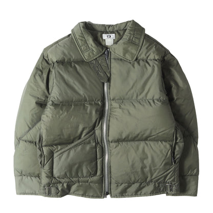 [希少 OGモデル] 90s B-3 ナイロン フルジップ ダウンジャケット