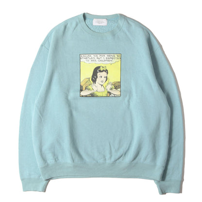 BEAUTY&YOUTH別注 ×Disney 白雪姫 オーバーサイズ クルーネック スウェット