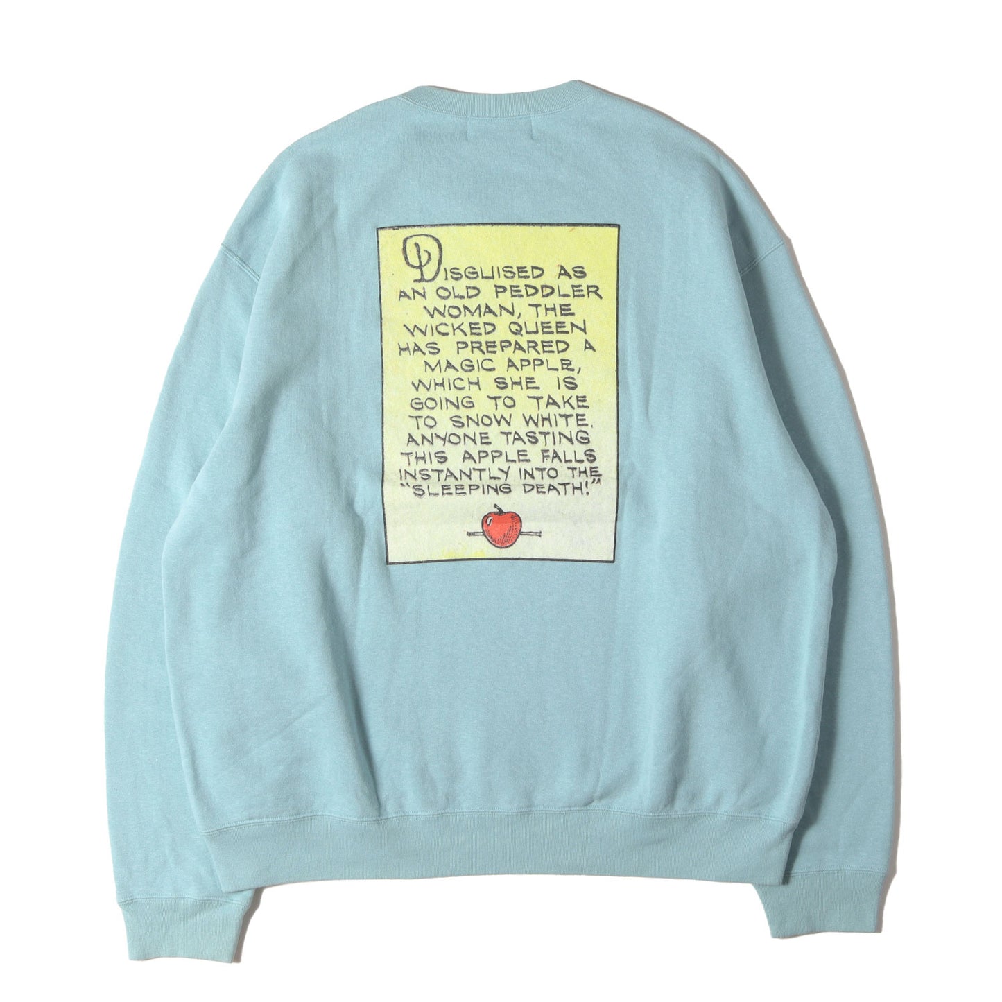 BEAUTY&YOUTH別注 ×Disney 白雪姫 オーバーサイズ クルーネック スウェット