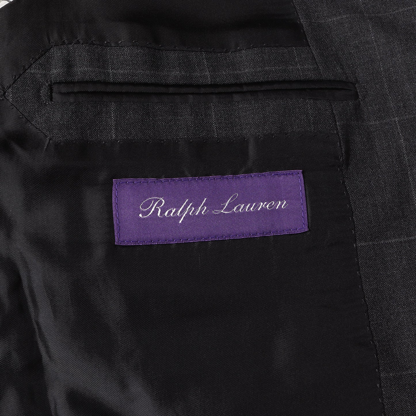 [PURPLE LABEL] ピンチェック ウール 2B テーラードジャケット イタリア製