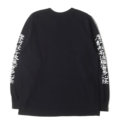 23AW ×blackmeans 漢字アームロゴ ロングスリーブ Tシャツ (L/S Tee)