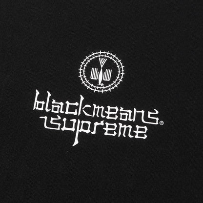 23AW ×blackmeans 漢字アームロゴ ロングスリーブ Tシャツ (L/S Tee)