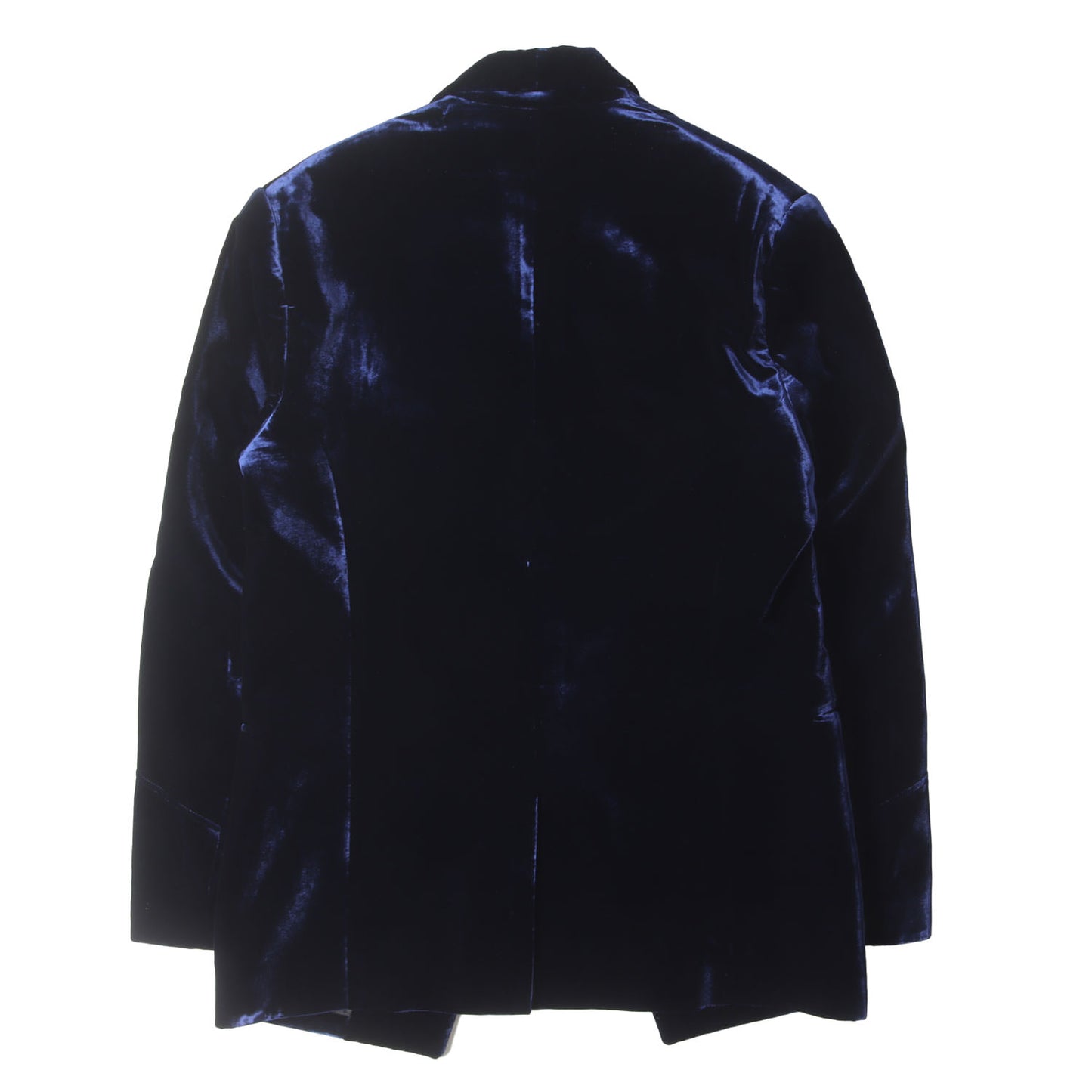 裏地モノグラム ベルベット ショールカラー 金ボタン 1B ジャケット (Velvet Monogram Lined Blazer)