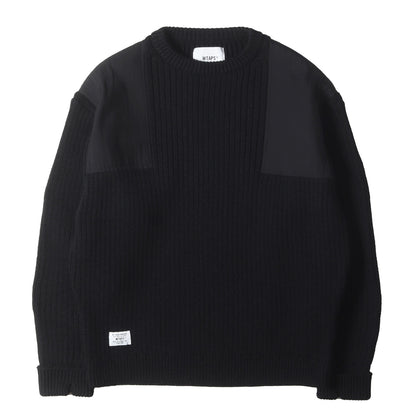 22AW パッチ付き オーバーサイズ コマンダー ニット (COMMANDAR / SWEATER / POLY)