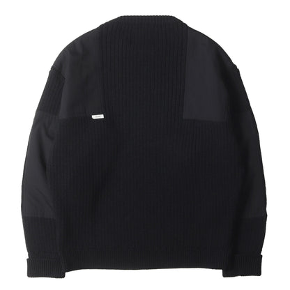 22AW パッチ付き オーバーサイズ コマンダー ニット (COMMANDAR / SWEATER / POLY)