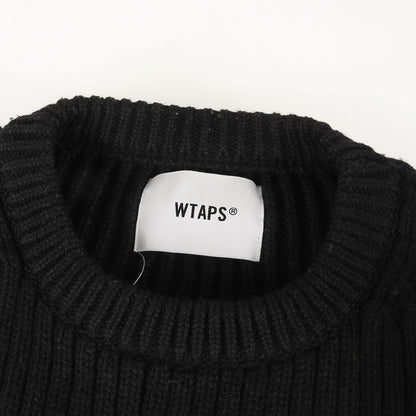 22AW パッチ付き オーバーサイズ コマンダー ニット (COMMANDAR / SWEATER / POLY)
