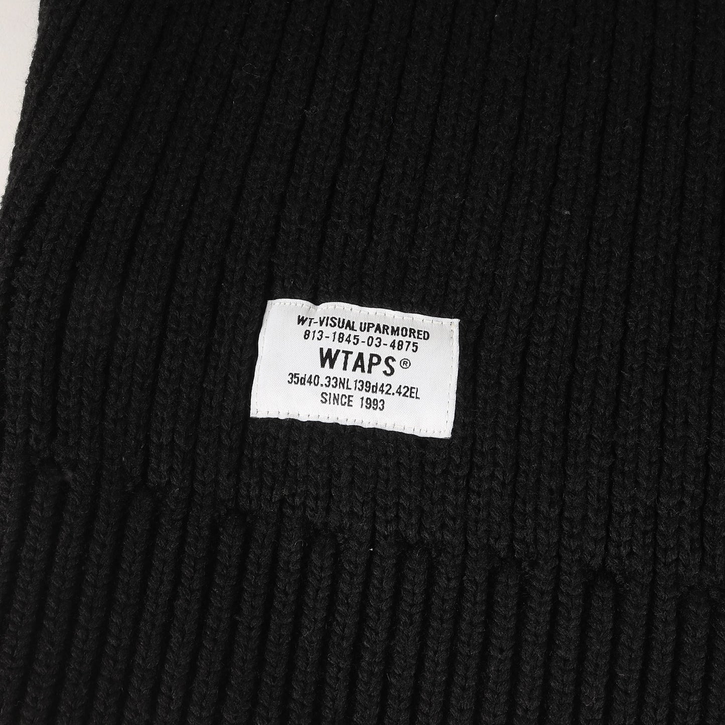 22AW パッチ付き オーバーサイズ コマンダー ニット (COMMANDAR / SWEATER / POLY)