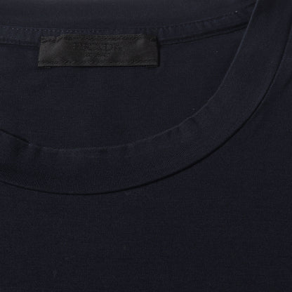 ラバーパッチ付き コットンストレッチ ツートーン ロングスリーブTシャツ