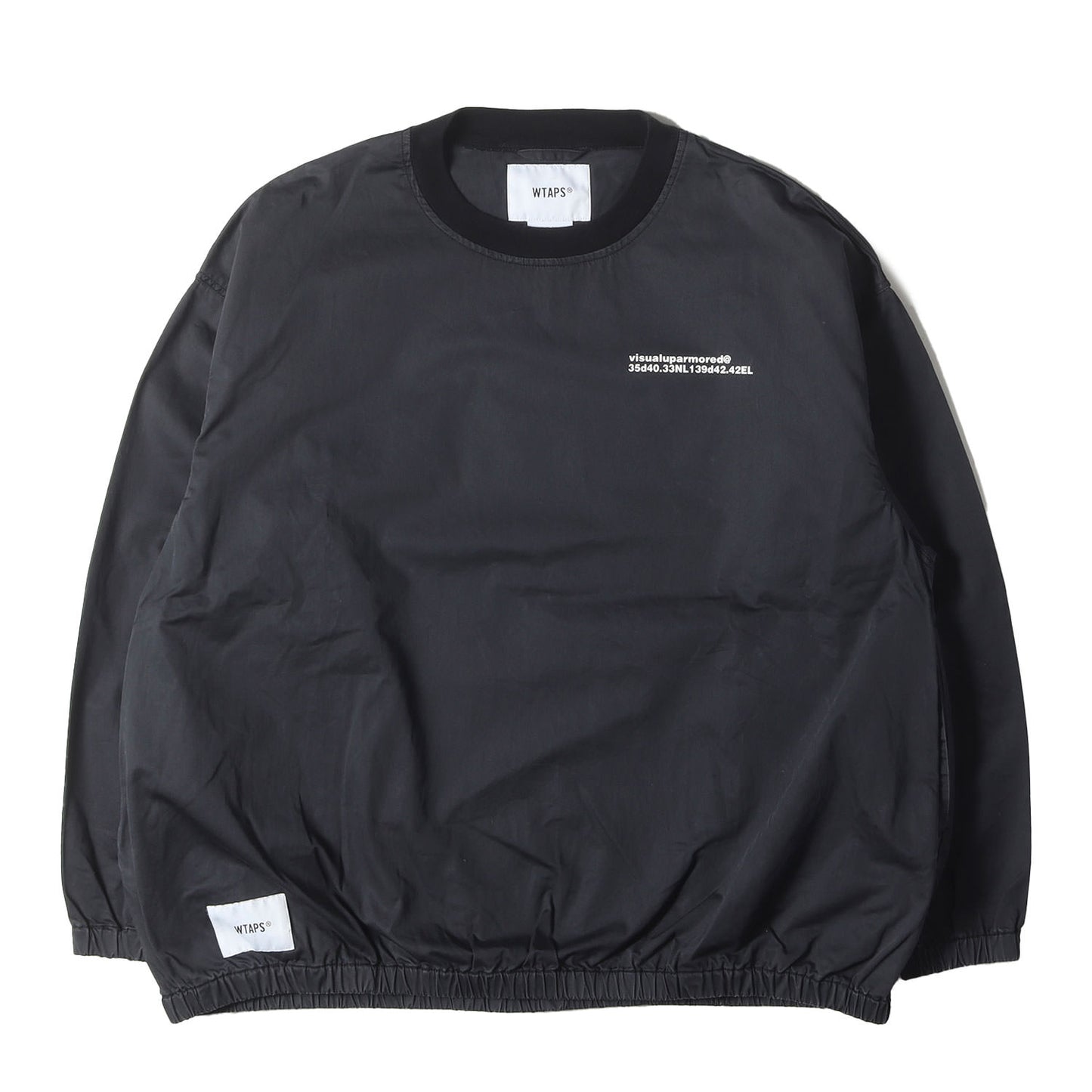製品洗い加工 バックサテン スモック ジャケット (SMOCK / JACKET COTTON SATIN)