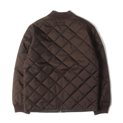 14AW キルティング ナイロン フルジップ ワークジャケット (Nothing Tohide Quilted Work Jacket)