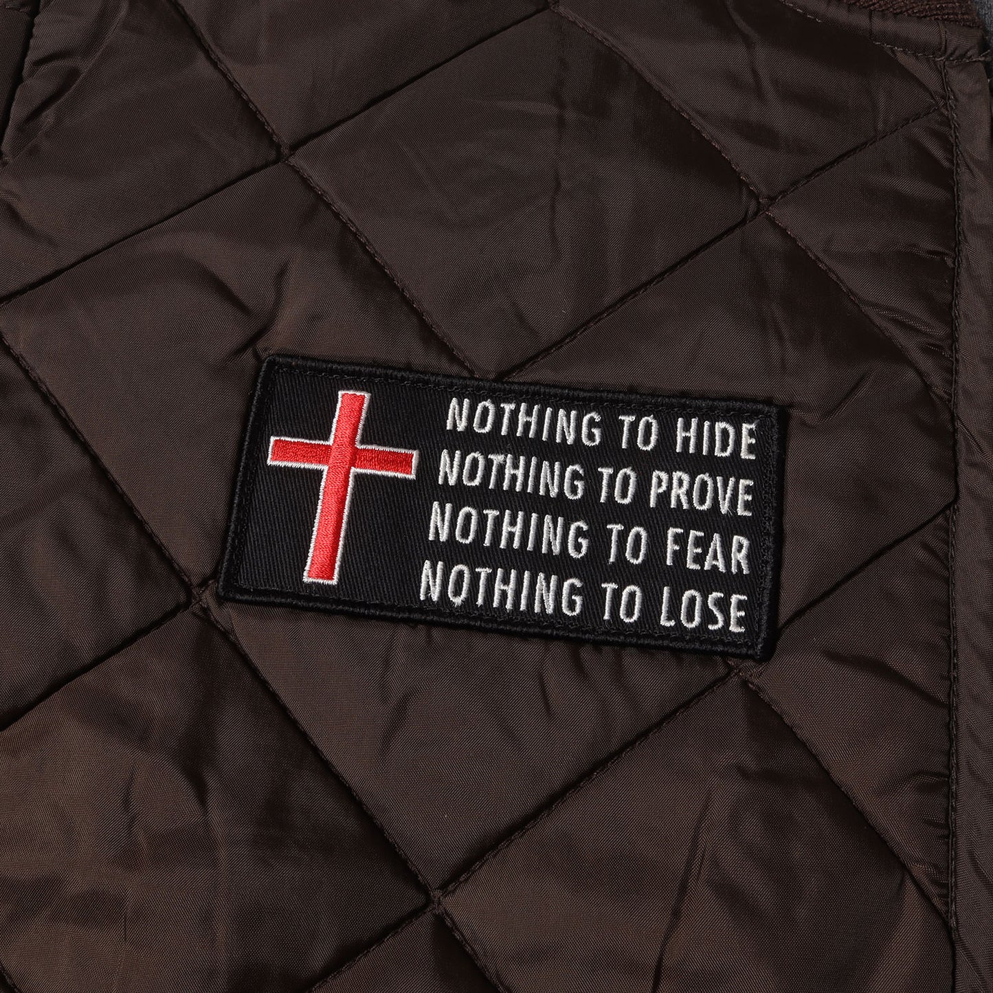 14AW キルティング ナイロン フルジップ ワークジャケット (Nothing Tohide Quilted Work Jacket)