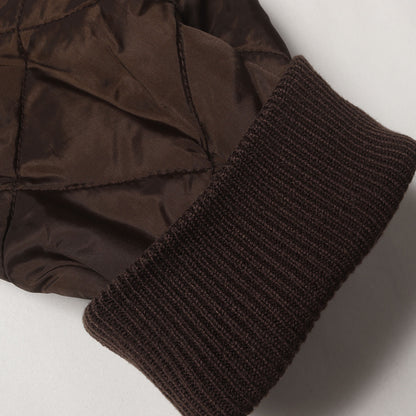 14AW キルティング ナイロン フルジップ ワークジャケット (Nothing Tohide Quilted Work Jacket)