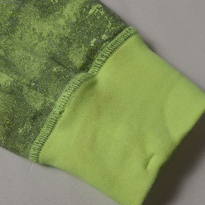 コンパスロゴワッペン付き 迷彩パターン ライトオンス クルーネック スウェット (Camo Cotton Sweatshirt)