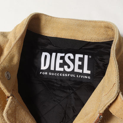 ヴィンテージカスタム スウェードレザー フルジップ バイカージャケット (L-INK GIACCA)