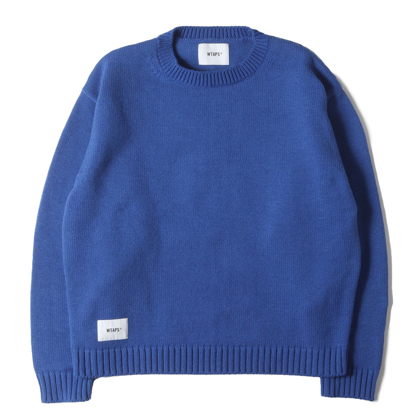 24AW ロゴ刺繍 オーバーサイズ クルーネック ニット (SIGN / SWEATER / POLY)