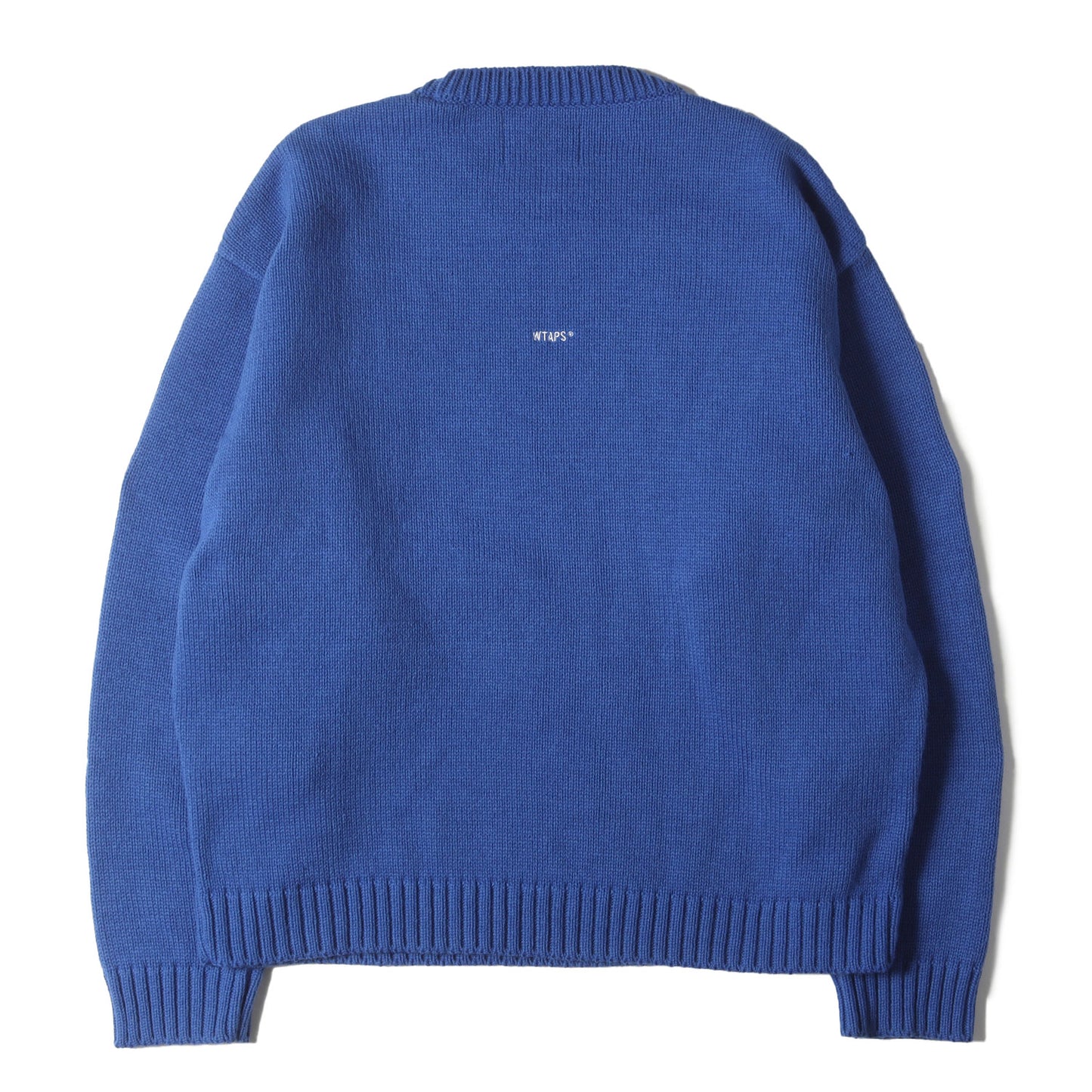 24AW ロゴ刺繍 オーバーサイズ クルーネック ニット (SIGN / SWEATER / POLY)