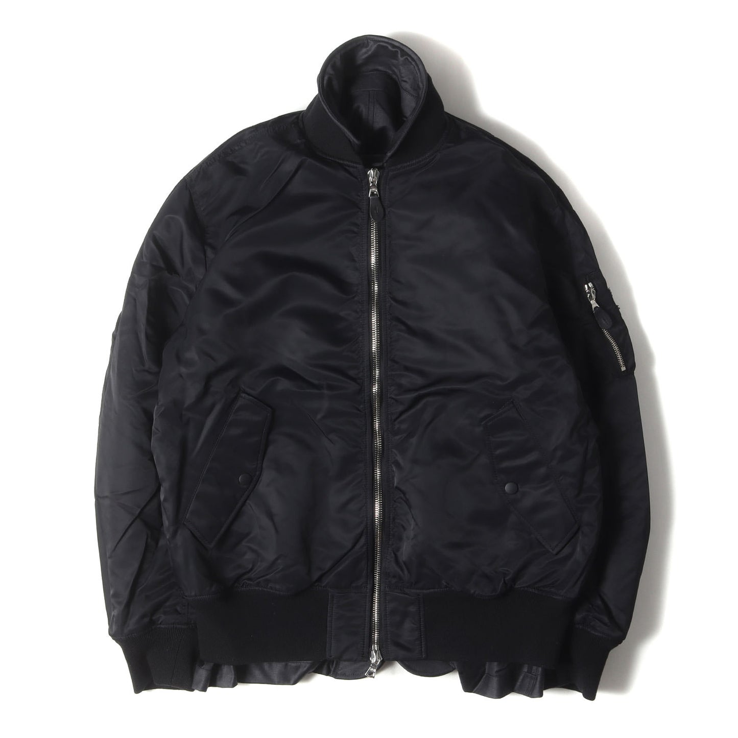 Loro Piana別注 MA-1 / テーラード ドッキング リバーシブル ジャケット (REVERSIBLE MA-1)