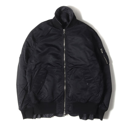 Loro Piana別注 MA-1 / テーラード ドッキング リバーシブル ジャケット (REVERSIBLE MA-1)