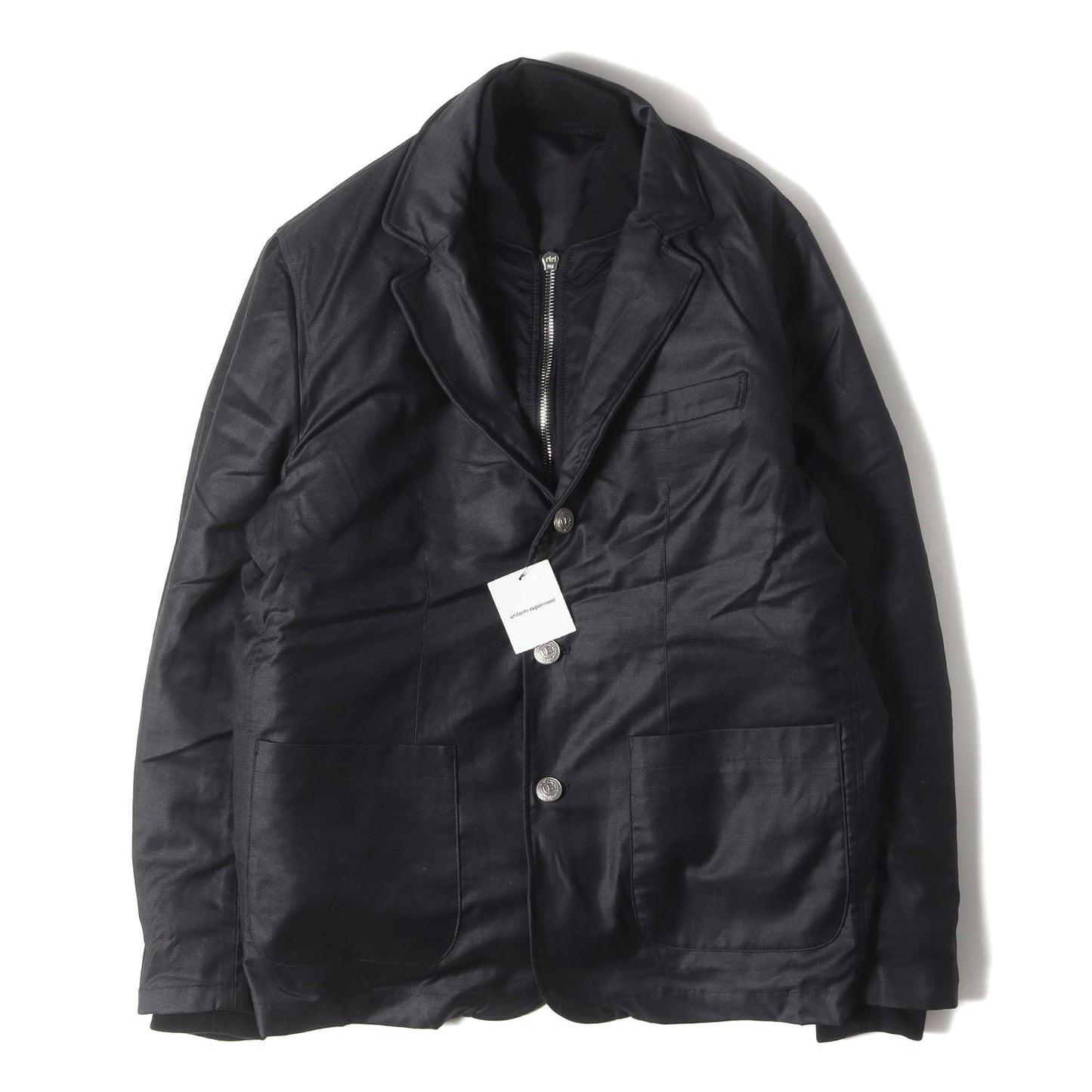 Loro Piana別注 MA-1 / テーラード ドッキング リバーシブル ジャケット (REVERSIBLE MA-1)