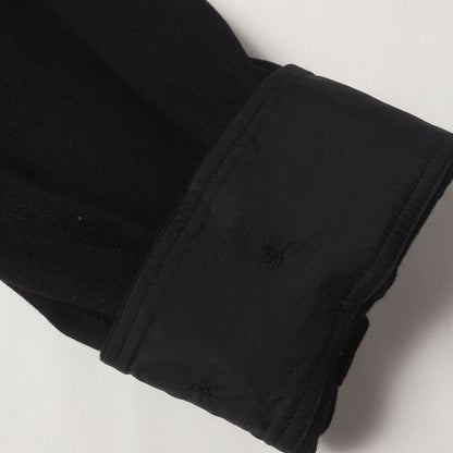 24AW スタンドカラー 比翼ボタン ロング フランネルシャツ (FLANNEL SHIRT)