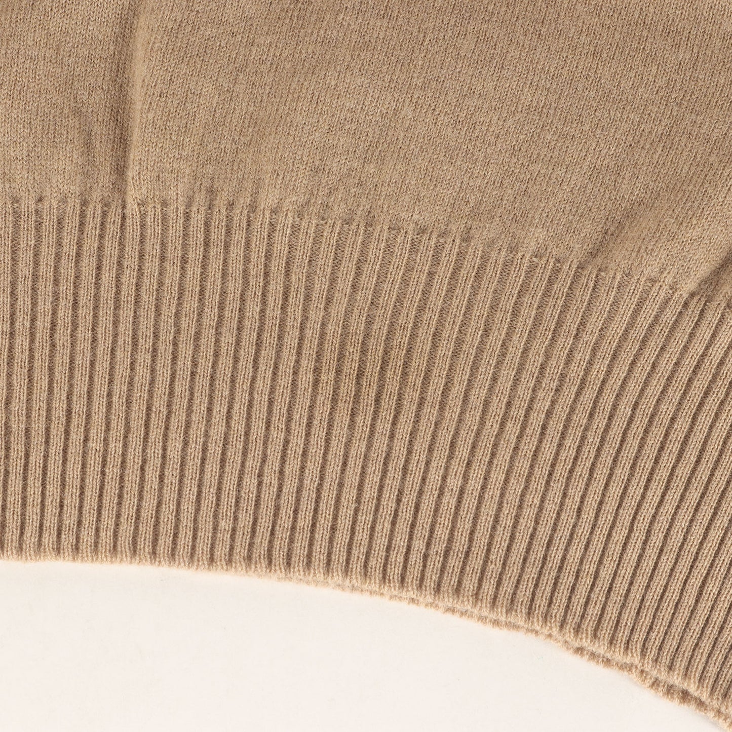 HARRIS TWEED別注 バックツイードパッチ クルーネック ハイゲージ ウール ニット S29HA0293