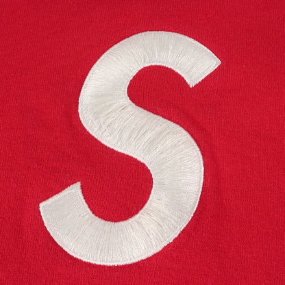 19SS Sロゴ刺繍 カラーブロック スウェットパーカー (S Logo Colorblocked Hooded Sweatshirt)