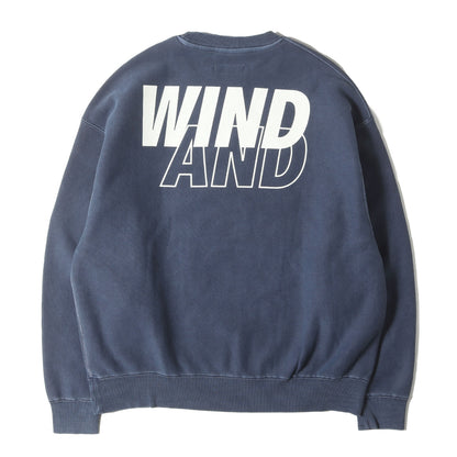 25AW ×SMOOTHY / PEANUTS ピグメント加工 スヌーピー クルーネック スウェット (SMOOTHY×WDS Snoopy Pigment Crewneck Sweatshirt)